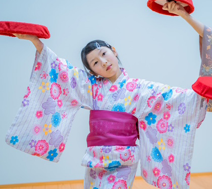 花柳流日本舞踊教室のこどものお稽古（2歳〜小学生まで）